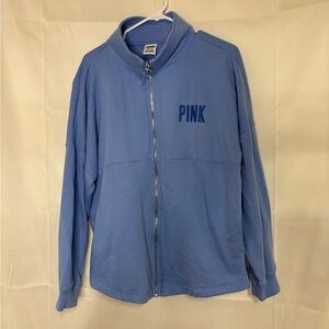 Womens size small Victoria’s Secret oversized zip up sweatshirt/jacket, #E1000